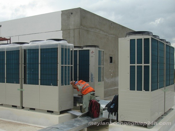 Lắp đặt máy lạnh công nghiệp Bình Dương